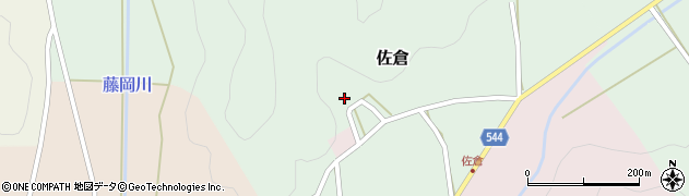 兵庫県丹波篠山市佐倉229周辺の地図