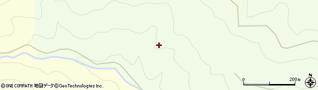 愛知県設楽町（北設楽郡）松戸（ヲノヒラ）周辺の地図