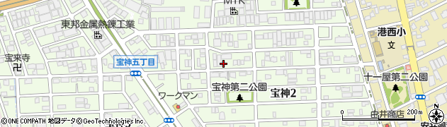 倉知接骨院周辺の地図