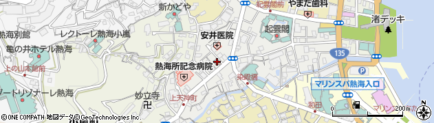 熱海昭和郵便局 ＡＴＭ周辺の地図
