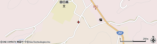 愛知県設楽町（北設楽郡）清崎（広畑）周辺の地図