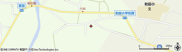 若林公民館周辺の地図