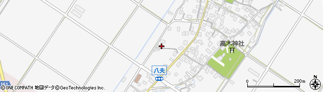 滋賀県野洲市八夫1375周辺の地図