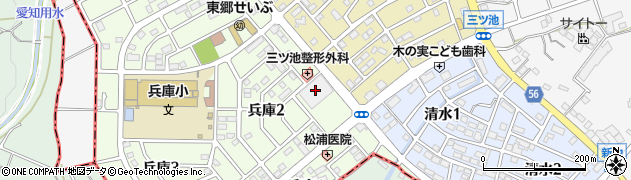 Ｖ・ｄｒｕｇ　東郷西薬局周辺の地図