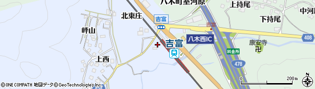 京都府南丹市八木町木原東庄周辺の地図