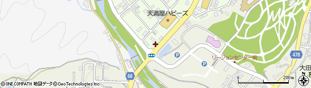岡山県津山市大田111周辺の地図