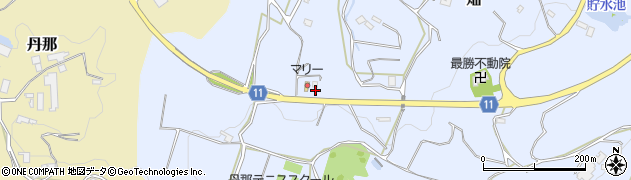 静岡県田方郡函南町畑374周辺の地図