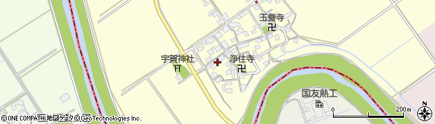 滋賀県近江八幡市東川町532周辺の地図
