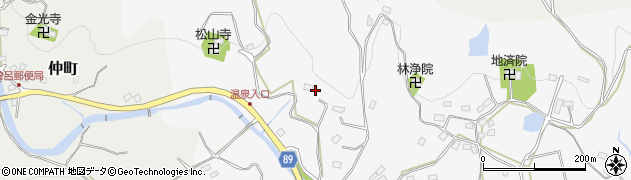 千葉県鴨川市代155周辺の地図