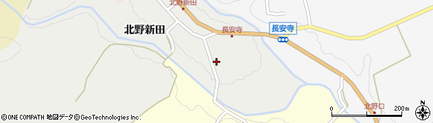 兵庫県丹波篠山市北野新田114周辺の地図