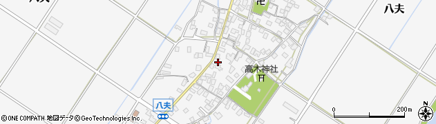 滋賀県野洲市八夫1468周辺の地図