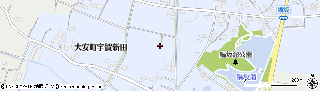 三重県いなべ市大安町宇賀新田周辺の地図