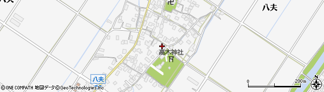 滋賀県野洲市八夫1459周辺の地図