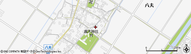 滋賀県野洲市八夫1505周辺の地図