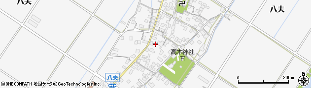 滋賀県野洲市八夫1470周辺の地図