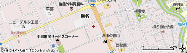 株式会社トヨタレンタリース静岡　Ｒ１３６三島梅名店周辺の地図
