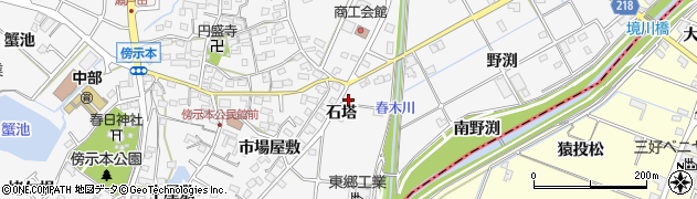 愛知県愛知郡東郷町春木東前田101周辺の地図