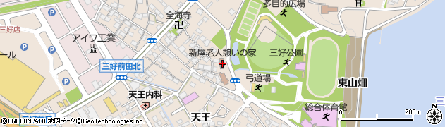 愛知県みよし市三好町（池ノ原）周辺の地図