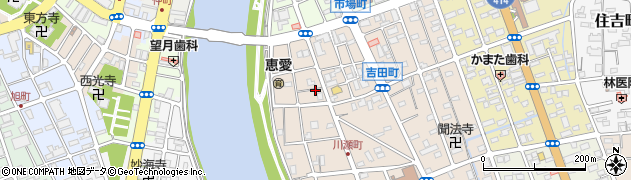 高田整骨院周辺の地図