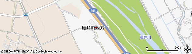 三重県いなべ市員弁町西方862周辺の地図