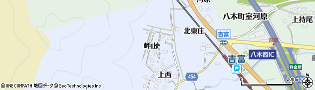 京都府南丹市八木町木原（岼山）周辺の地図