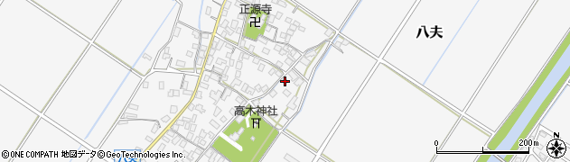 滋賀県野洲市八夫1513周辺の地図