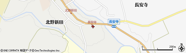 兵庫県丹波篠山市北野新田164周辺の地図