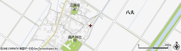 滋賀県野洲市八夫546周辺の地図