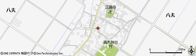 滋賀県野洲市八夫1485周辺の地図