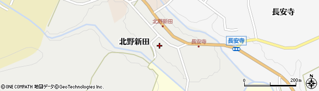 兵庫県丹波篠山市北野新田21周辺の地図
