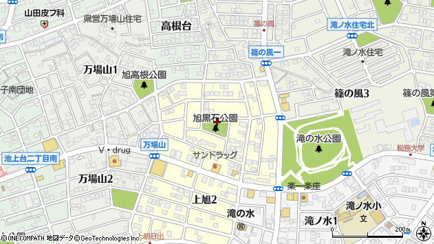 〒458-0016 愛知県名古屋市緑区上旭の地図