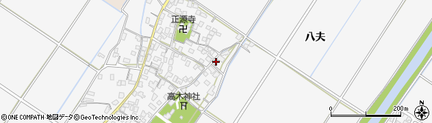 滋賀県野洲市八夫1516周辺の地図