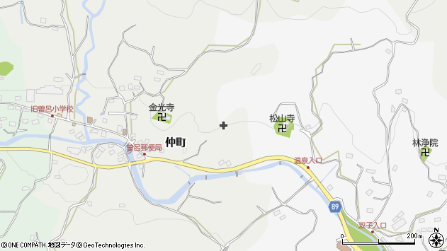 〒299-2851 千葉県鴨川市仲町の地図