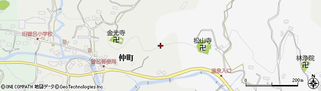 千葉県鴨川市仲町周辺の地図