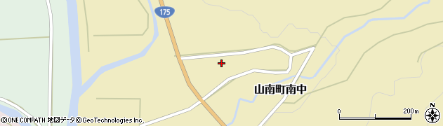 兵庫県丹波市山南町南中74周辺の地図