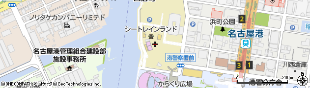愛知県名古屋市港区西倉町周辺の地図