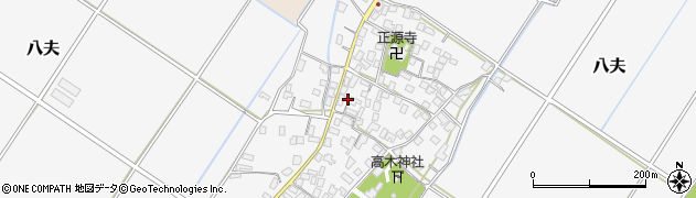 滋賀県野洲市八夫1476周辺の地図