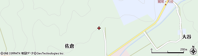 兵庫県丹波篠山市佐倉187周辺の地図