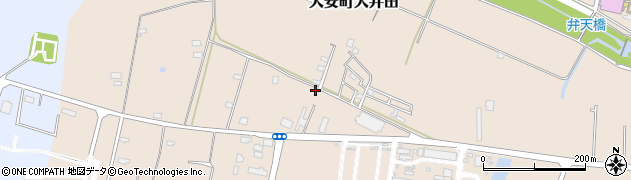 三重県いなべ市大安町大井田2297周辺の地図