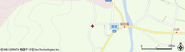 兵庫県丹波市山南町小野尻富田528周辺の地図