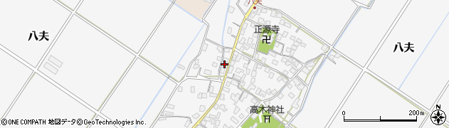 滋賀県野洲市八夫1475周辺の地図