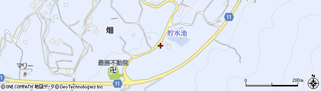 静岡県田方郡函南町畑430周辺の地図
