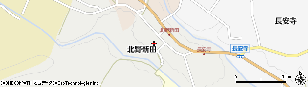 兵庫県丹波篠山市北野新田55周辺の地図