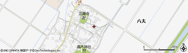 滋賀県野洲市八夫1518周辺の地図