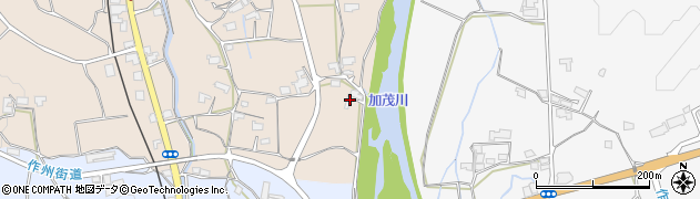 岡山県津山市草加部1614周辺の地図