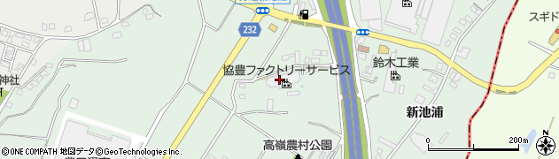 協豊ファクトリーサービス株式会社　製造部周辺の地図