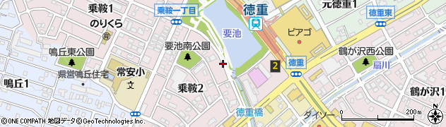 愛知県名古屋市緑区乗鞍周辺の地図