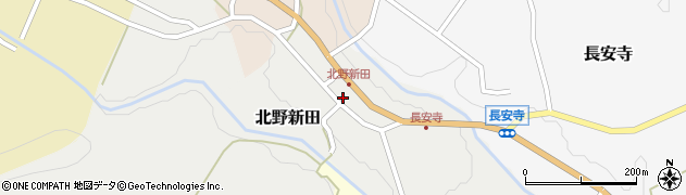 兵庫県丹波篠山市北野新田71周辺の地図