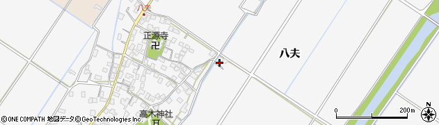 滋賀県野洲市八夫549周辺の地図