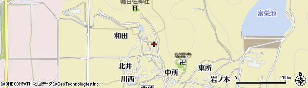 京都府南丹市八木町氷所（和田）周辺の地図